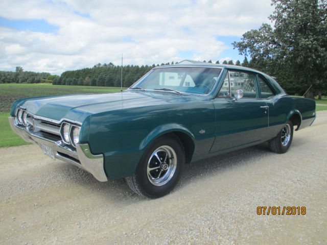 1966 Oldsmobile Cutlass F-85 2-dr. Post, 9503 actual miles 1966 Oldsmobile Cutlass