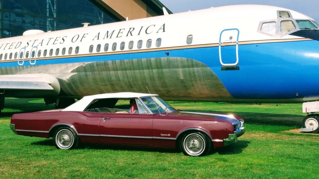 1966 Oldsmobile Dynamic 88 Convertible Red RWD Automatic 1966 Oldsmobile Dynamic 88
