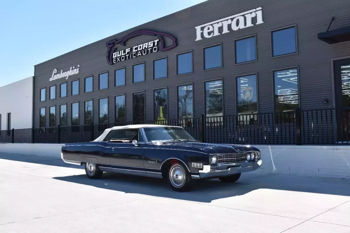 1966 Oldsmobile Ninety-Eight Convertible 16670 Miles Blue Convertible V8 Other A 1966 Oldsmobile Ninety-Eight Convertible