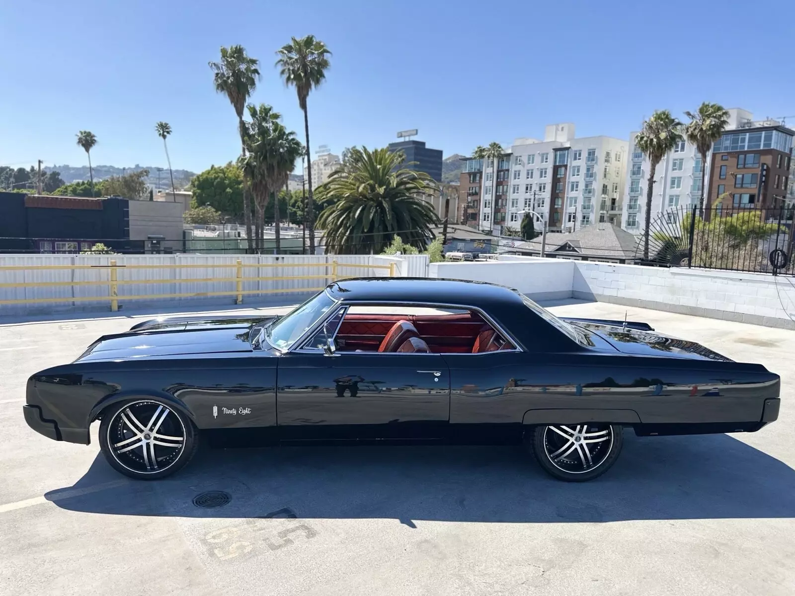 1966 Oldsmobile Ninety-Eight Coupe Black holiday 1966 Oldsmobile Ninety-Eight holiday