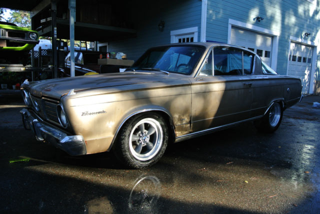 1966 Plymouth Barracuda 273 Manual Trans 66 Cuda 1966 Plymouth Barracuda Base