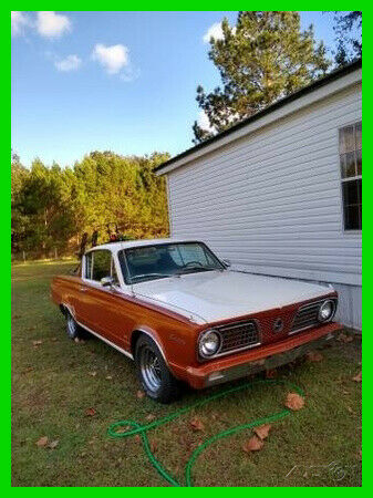 1966 Plymouth Barracuda 273ci V8 Automatic 50000 Orig Miles RARE 4 Barrel 1966 Plymouth Barracuda