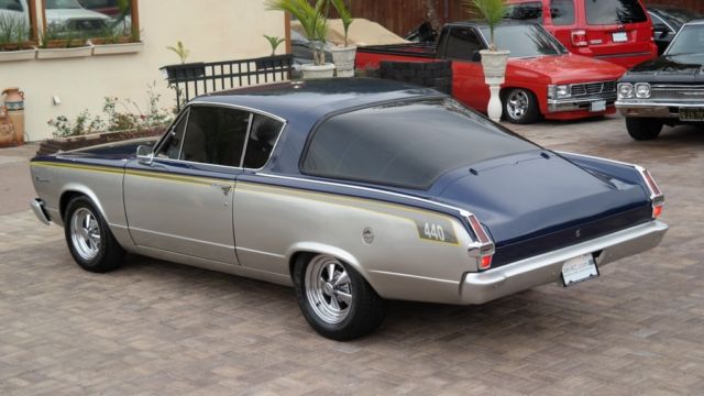 1966 Plymouth Barracuda Coupe Sport____ "Matching Number 440"___Like New & RARE! 1966 Plymouth Barracuda 440
