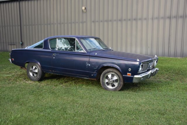1966 Plymouth Barracuda Formula S 4 Barrel 4 Speed Running Barn Find!! 1966 Plymouth Barracuda