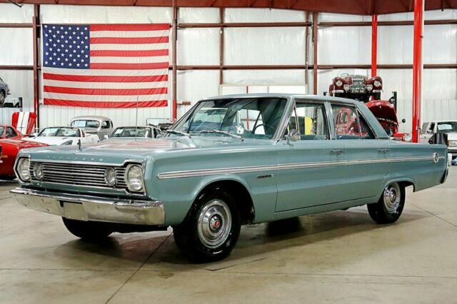 1966 Plymouth Belvedere II 47394 Miles Teal Sedan 6-Cylinder Automatic 1966 Plymouth Other II