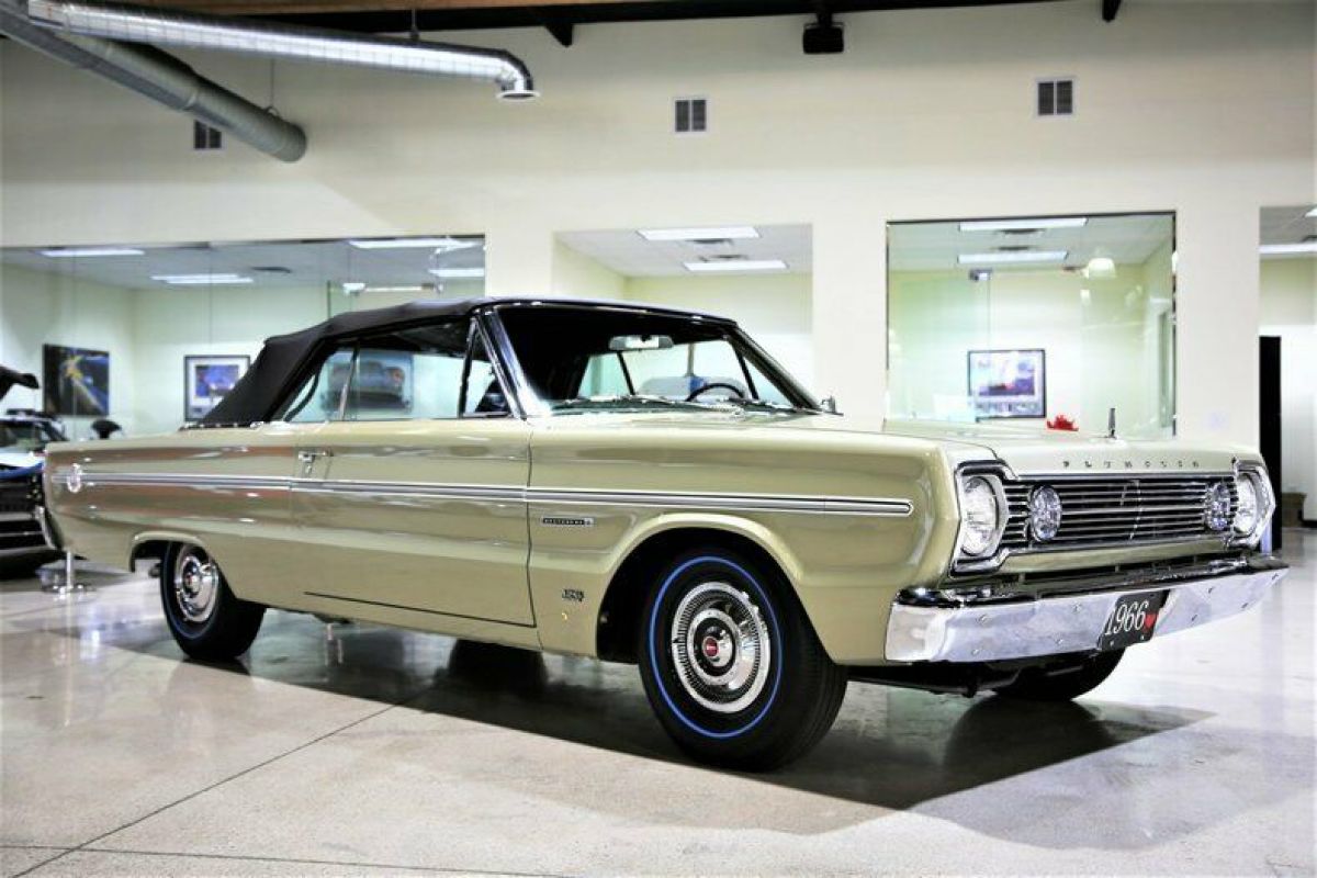 1966 Plymouth Belvedere II Convertible 426 HEMI, 10 built, 4 remaining, Numbers! 1966 Plymouth BELVEDERE II HEMI CONVERTIBLE