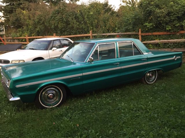 1966 Plymouth Belvedere II V8 318 Automatic A/C 1966 Plymouth Belvedere II 4 door sedan