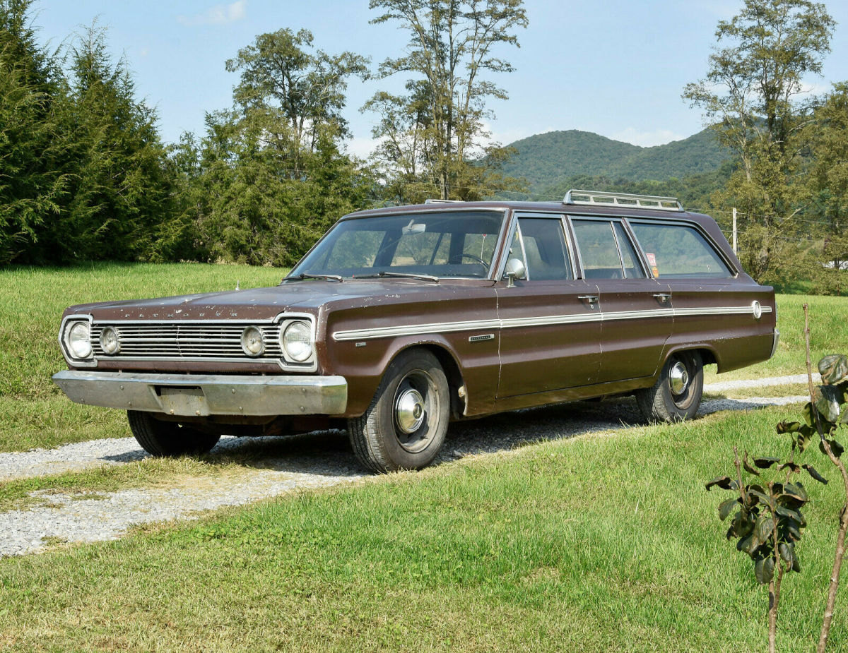 1966 plymouth belvedere ii wagon - factory 4 speed - Registered 1 of 7 built 1966 Plymouth Belvedere II
