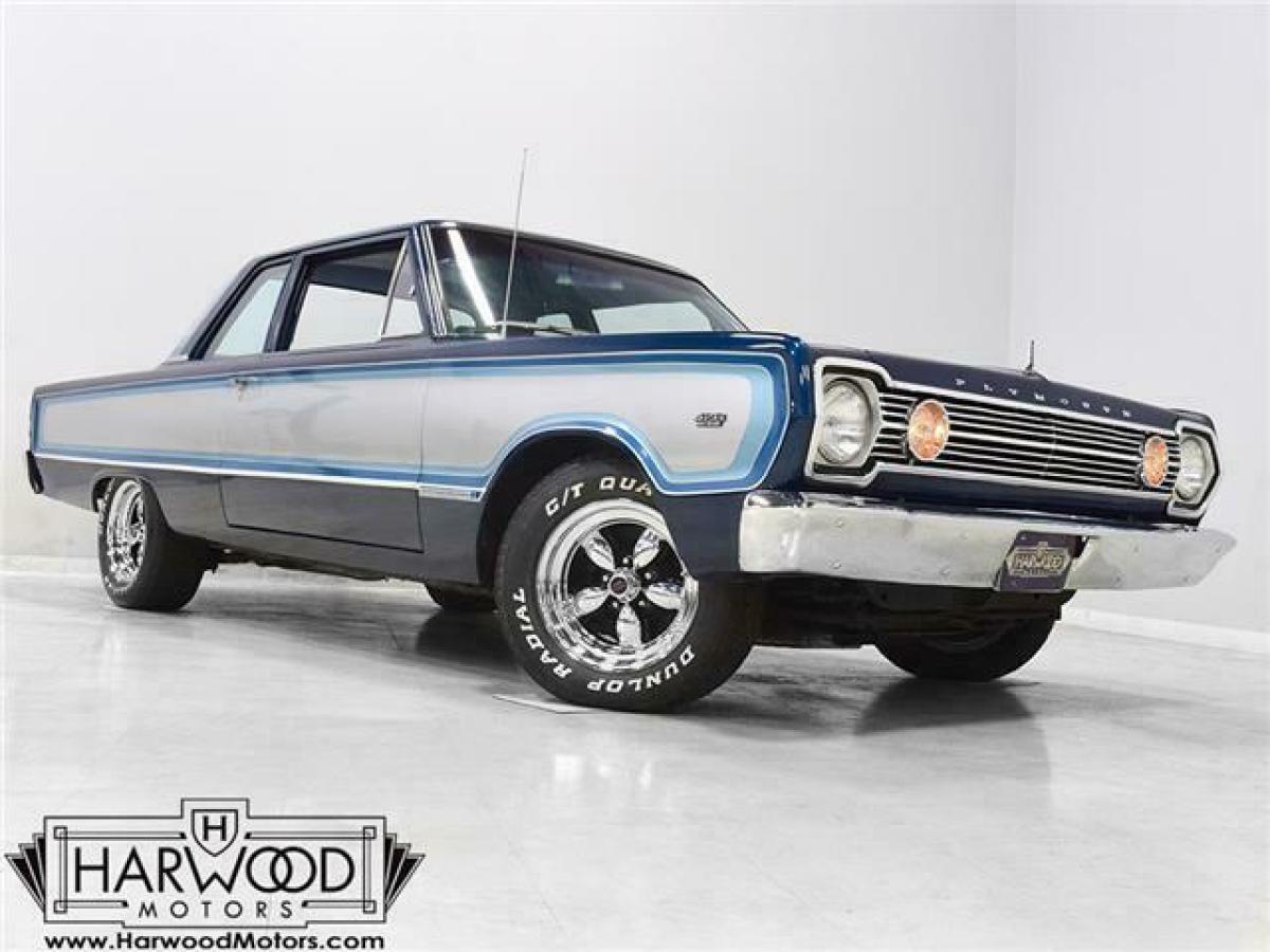 1966 Plymouth Belvedere Street HEMI 30165 Miles Blue 2-Door 426 cubic inch HEMI 1966 Plymouth Other Street HEMI