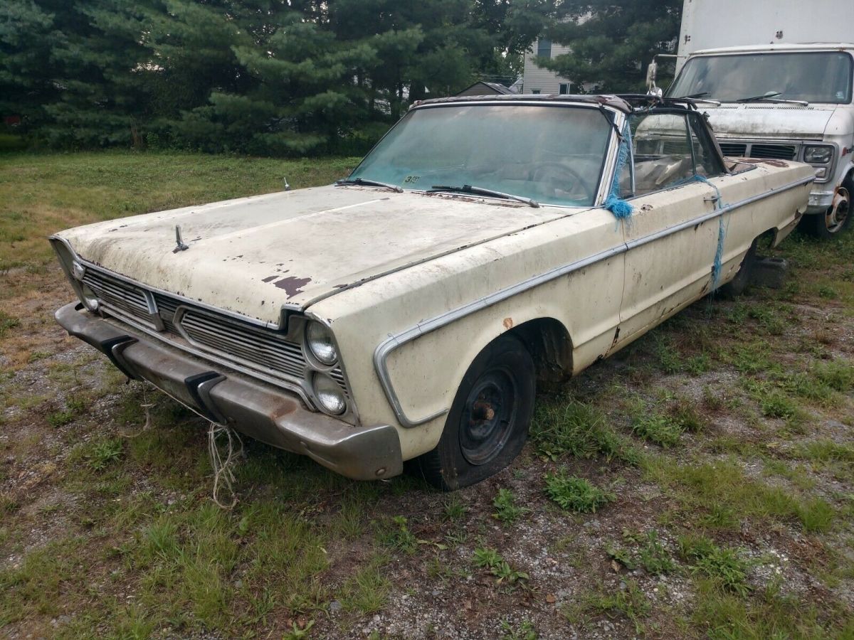 1966 PLYMOUTH FURY CONVERTIBLE PROJECT NEEDS RESTORATION 1966 Plymouth Fury