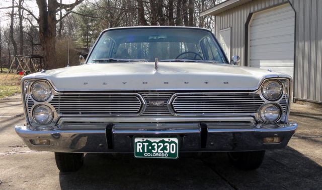 1966 Plymouth Fury III VIP Edition 4Dr Hardtop 1966 Plymouth Fury