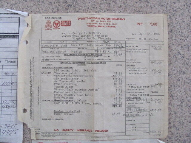 1966 Plymouth Fury - photo 13