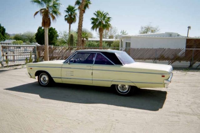 1966 Plymouth Sport Fury Classic Car Sunflower Yellow From Arizona 1966 Plymouth Fury Sport Fury