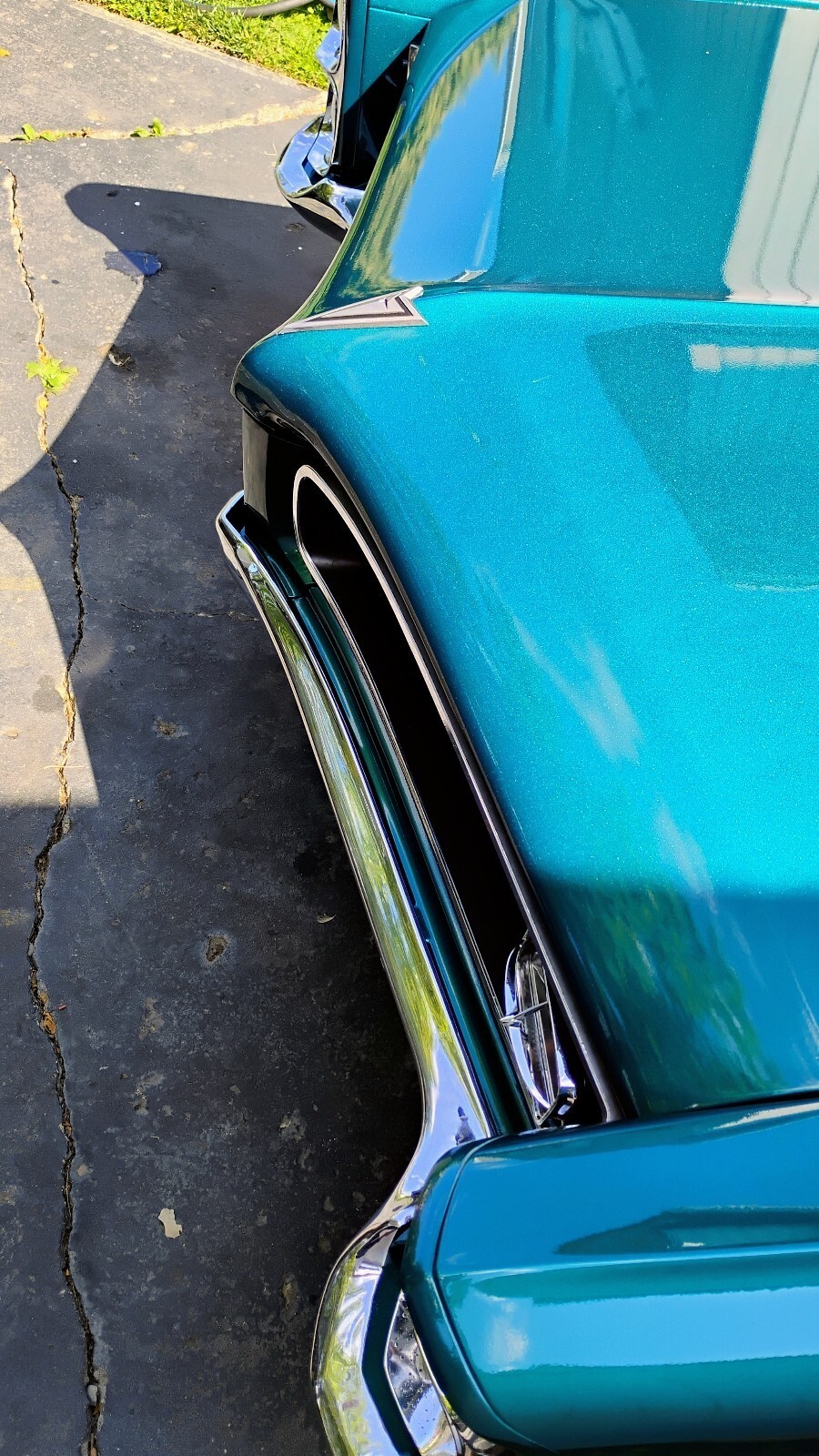 1966 Pontiac Bonneville original Marina turquoise leather / vinyl interior - photo 3