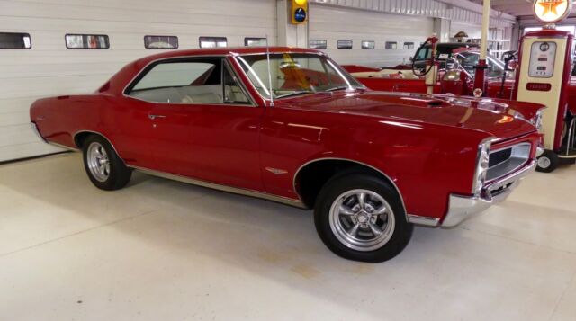 1966 Pontiac GTO 313 Miles Montero Red 2 Door Hard Top 389 Manual 4-Speed 1966 Pontiac GTO --