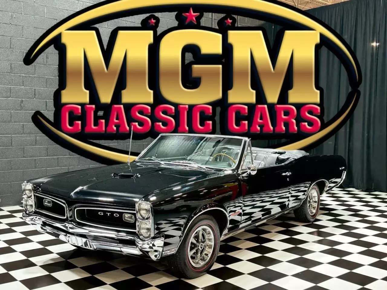 1966 Pontiac GTO 389cid 3x2bbl TRI POWER CONVERTIBLE AUTO REDLINES 1966 Pontiac GTO 389cid 3x2bbl TRI POWER CONVERTIBLE AUTO REDLINES
