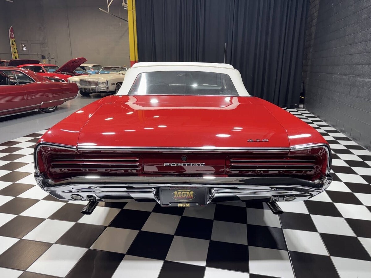 1966 Pontiac GTO 389cid TRI POWER FUN CONVERTIBLE M20 4 SPEED - photo 12