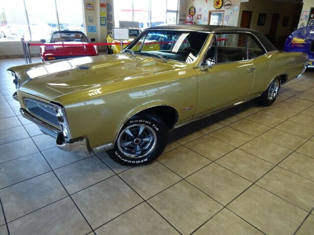 1966 Pontiac GTO 4-Speed 65385 Miles Gold Manual 1966 Pontiac GTO 4-Speed