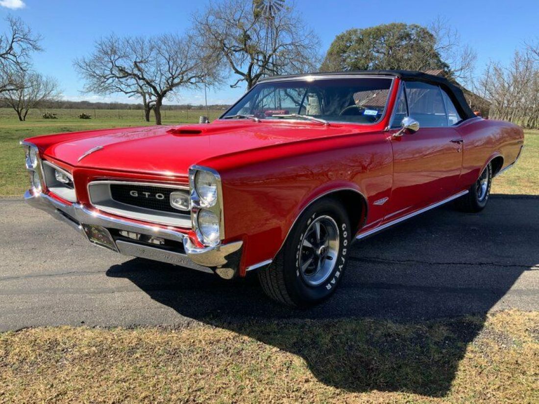 1966 Pontiac GTO 400 tripower 4 speed PS PB - photo 11