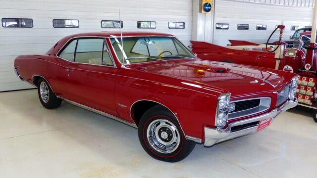 1966 Pontiac GTO 68185 Miles Red 2 Door Hard Top 389 Manual 4-Speed 1966 Pontiac GTO --