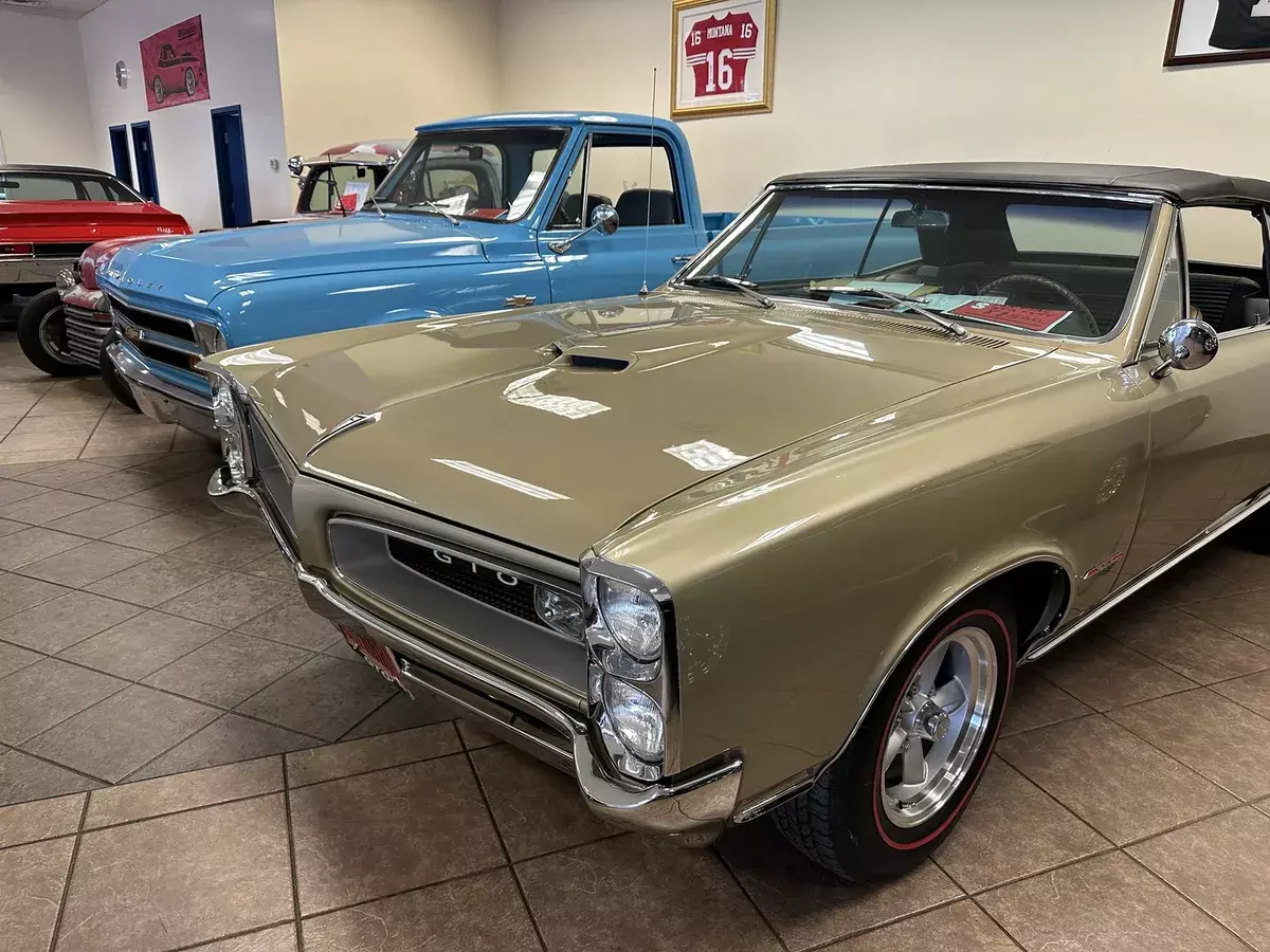 1966 Pontiac GTO Anniversary Gold 1966 Pontiac GTO