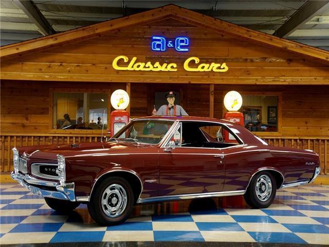 1966 Pontiac GTO - Burgundy 1966 Pontiac GTO Period Correct 389 cui / 4 speed manual