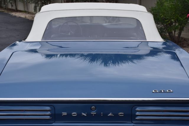 1966 Pontiac GTO Convertible 389CI V8 4-Speed PS PB - photo 10