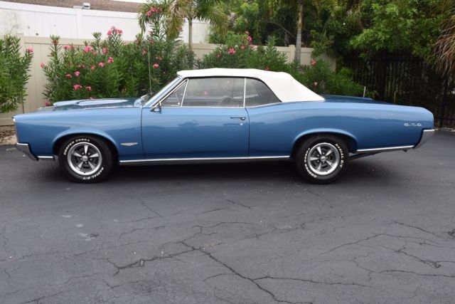 1966 Pontiac GTO Convertible 389CI V8 4-Speed PS PB - photo 3