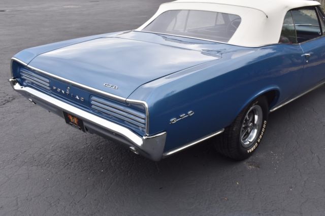 1966 Pontiac GTO Convertible 389CI V8 4-Speed PS PB - photo 11