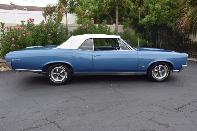 1966 Pontiac GTO Convertible 389CI V8 4-Speed PS PB - photo 12