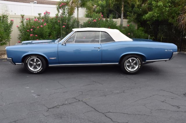 1966 Pontiac GTO Convertible 389CI V8 4-Speed PS PB - photo 3
