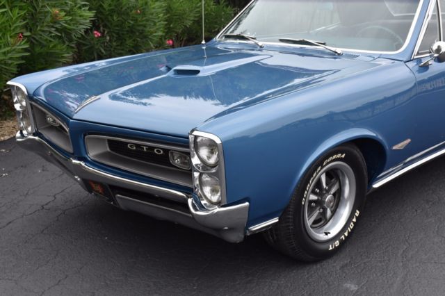 1966 Pontiac GTO Convertible 389CI V8 4-Speed PS PB - photo 4