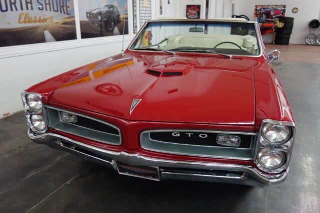 1966 Pontiac GTO -CONVERTIBLE-389 TRI POWER- REAL 242 VIN -5 SPEED - photo 7