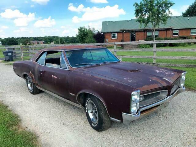1966 Pontiac GTO Hardtop 389 4 BBL V8, Automatic 3-Speed, PS, PB, AC, Buckets, 1966 Pontiac GTO Hardtop