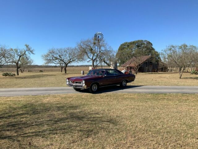 1966 Pontiac GTO hardtop ps pb factory ac 389 Turbo 400 - photo 11
