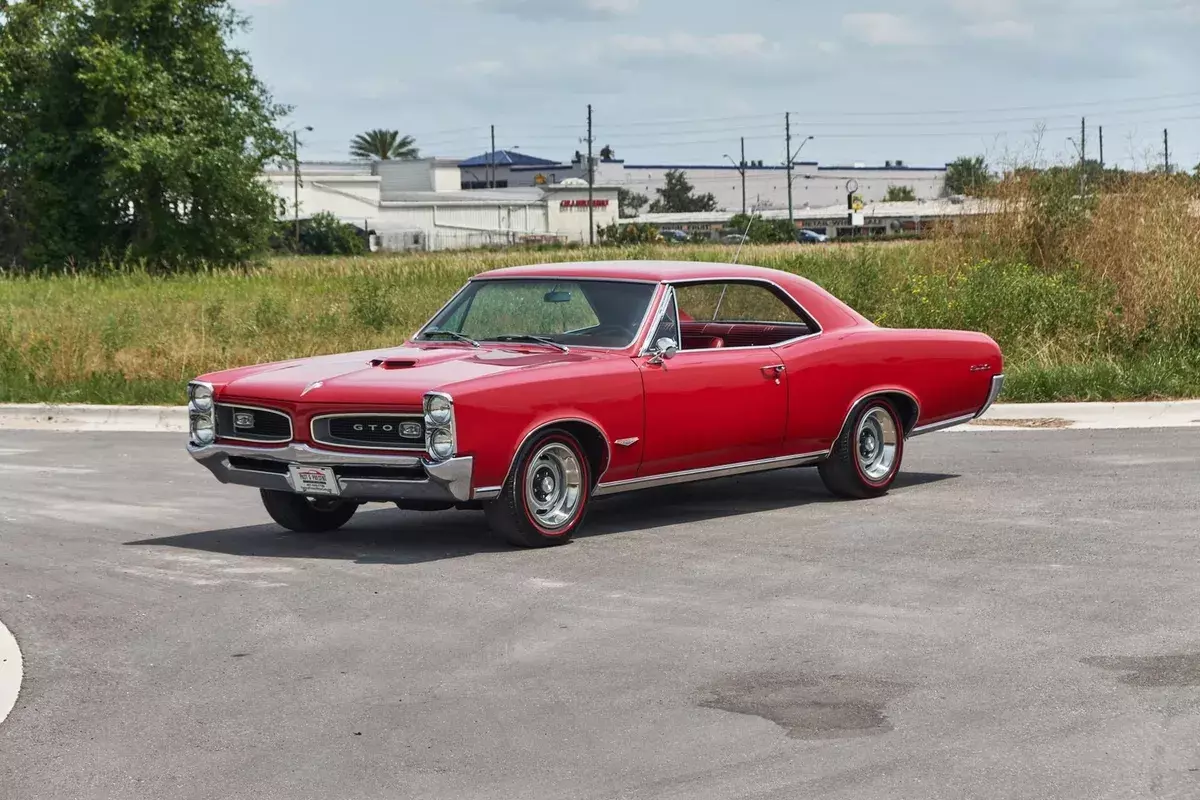 1966 Pontiac GTO Matching Numbers 389, Original Paint Montero Red 1966 Pontiac GTO Matching Numbers 389, Original Paint