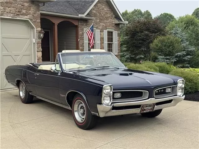 1966 Pontiac GTO, Nightwatch Blue with 66,500 Miles available now! 1966 Pontiac GTO GTO