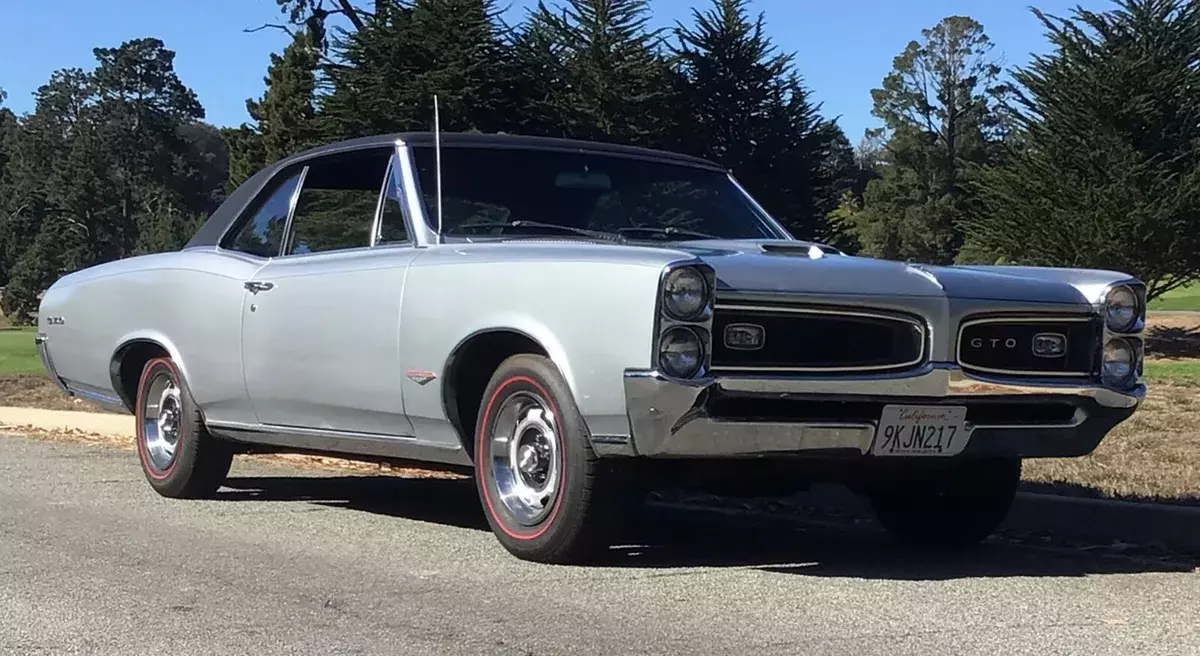 1966 Pontiac GTO Original California Car low miles 1966 Pontiac GTO