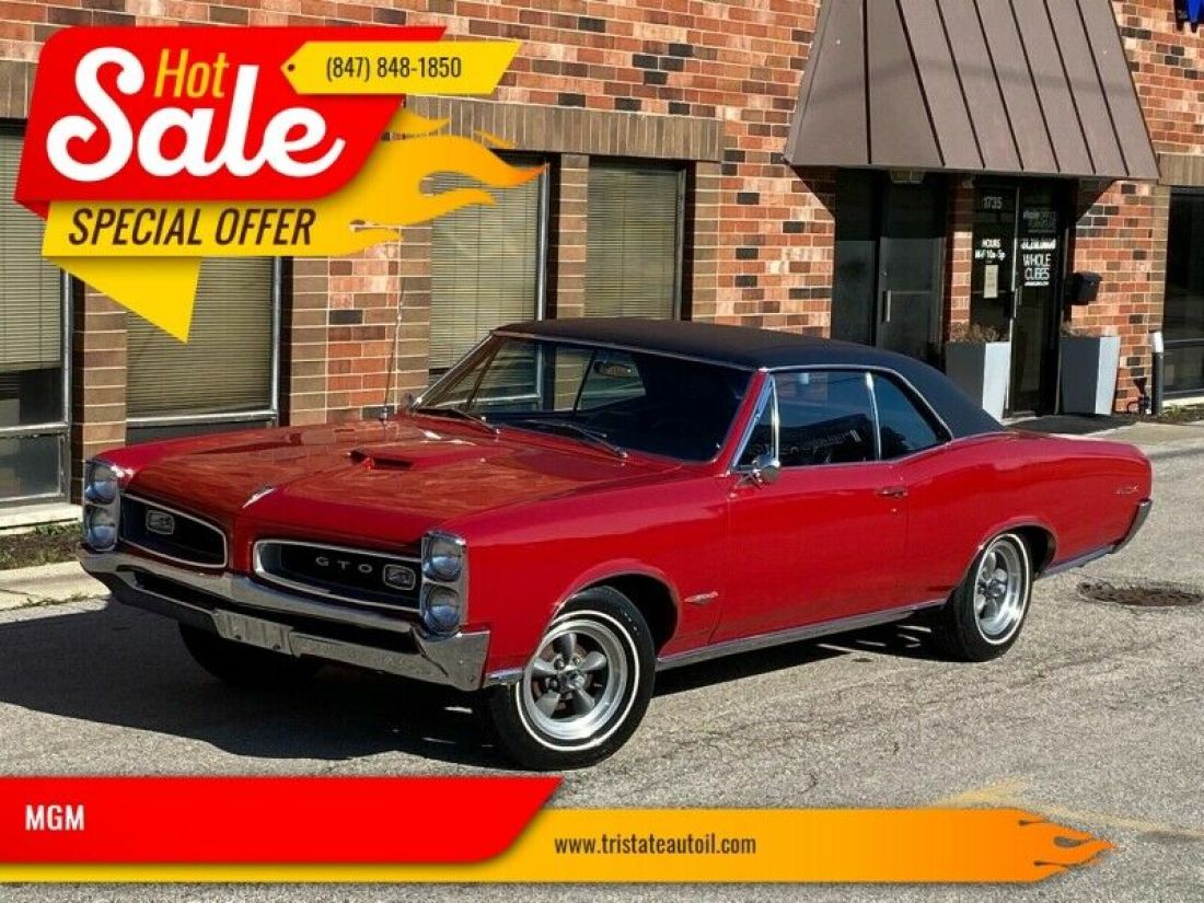 1966 Pontiac GTO REAL 242 VIN NUMBERS MATCH 389 4 SPEED HARDTOP 1966 Pontiac GTO REAL 242 VIN NUMBERS MATCH 389 4 SPEED HARDTOP