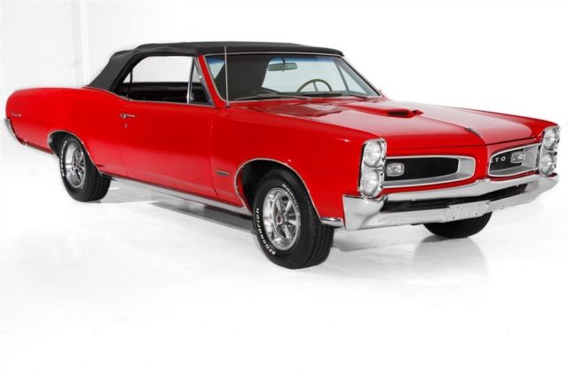 1966 Pontiac GTO Red/Black Auto PS PB PT PHS - photo 2