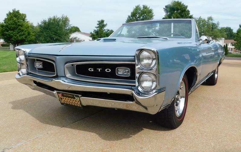 1966 PONTIAC GTO RESTORED ONLY 4,389 Miles 389 TRI POWER FOUR SPEED LOADED!!!! 1966 Pontiac GTO