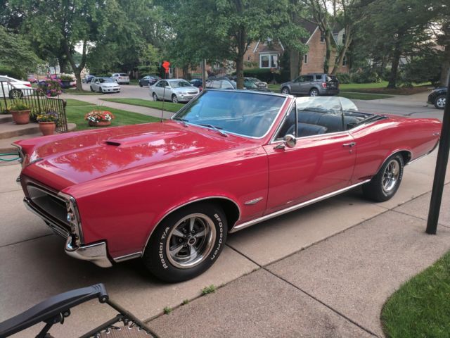 1966 Pontiac GTO Tri-Power 4 Speed Manual Restored 1966 Pontiac GTO