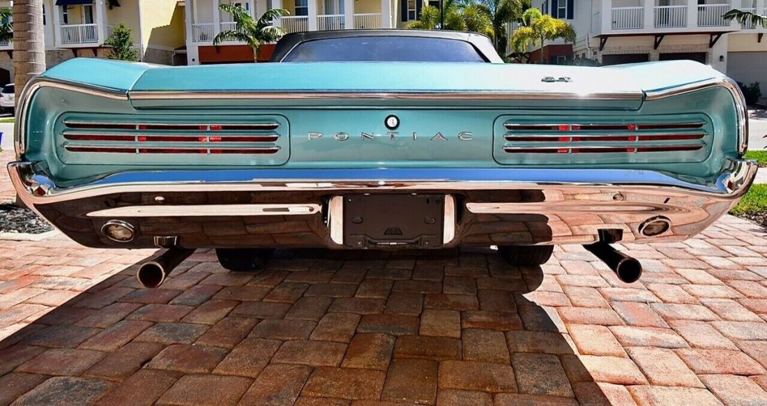 1966 Pontiac GTO 242 Vin Real Reef Turquoise Convertible - photo 4