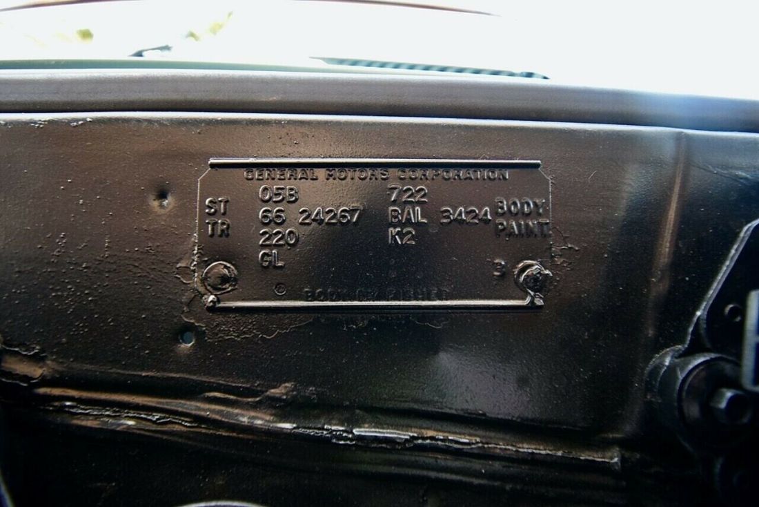 1966 Pontiac GTO 242 Vin Real Reef Turquoise Convertible - photo 6