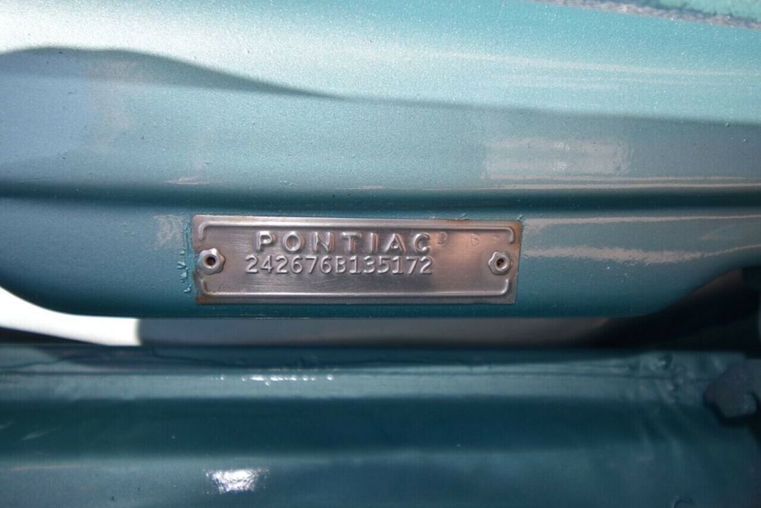 1966 Pontiac GTO 242 Vin Real Reef Turquoise Convertible - photo 7