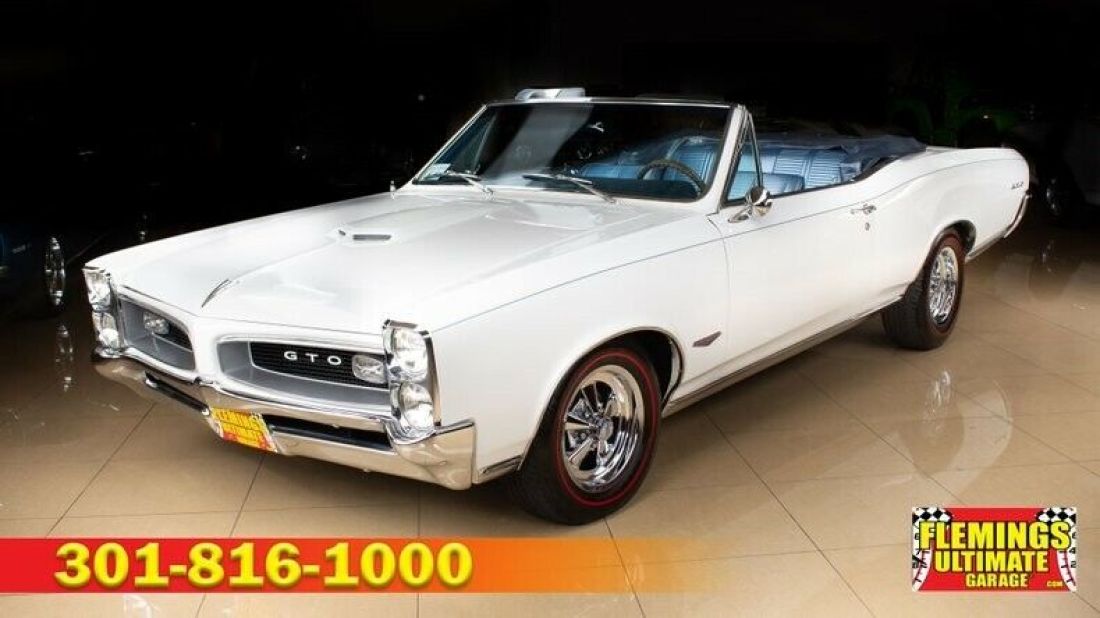 1966 Pontiac GTO Tri-Power Flemings Ultimate Garage 1966 Pontiac GTO Tri-Power