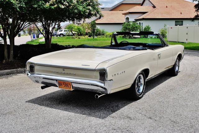 1966 Pontiac Le Mans Convertible 326 4bbl Absolutely Stunning - photo 4