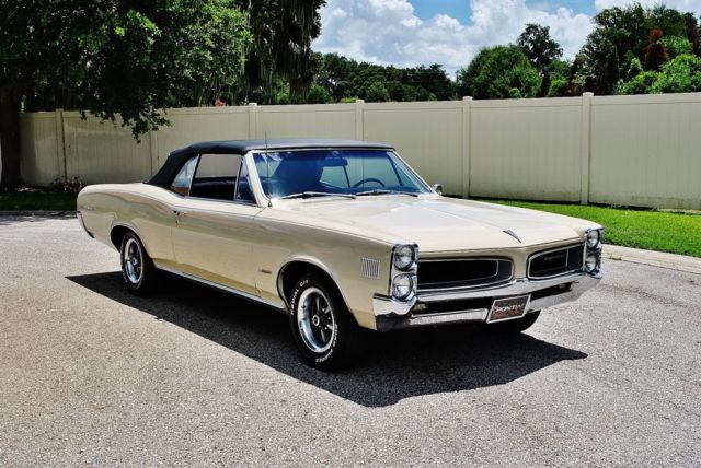 1966 Pontiac Le Mans Convertible 326 V8 4bbl Absolutely Stunning! - photo 12