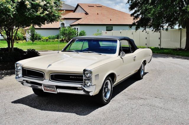1966 Pontiac Le Mans Convertible 326 V8 4bbl Absolutely Stunning! - photo 13