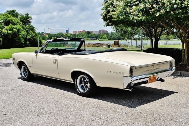 1966 Pontiac Le Mans Convertible 326 V8 Auto Show Quality Condition - photo 3